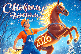 Поздравляем с наступающим Новым 2026 годом!